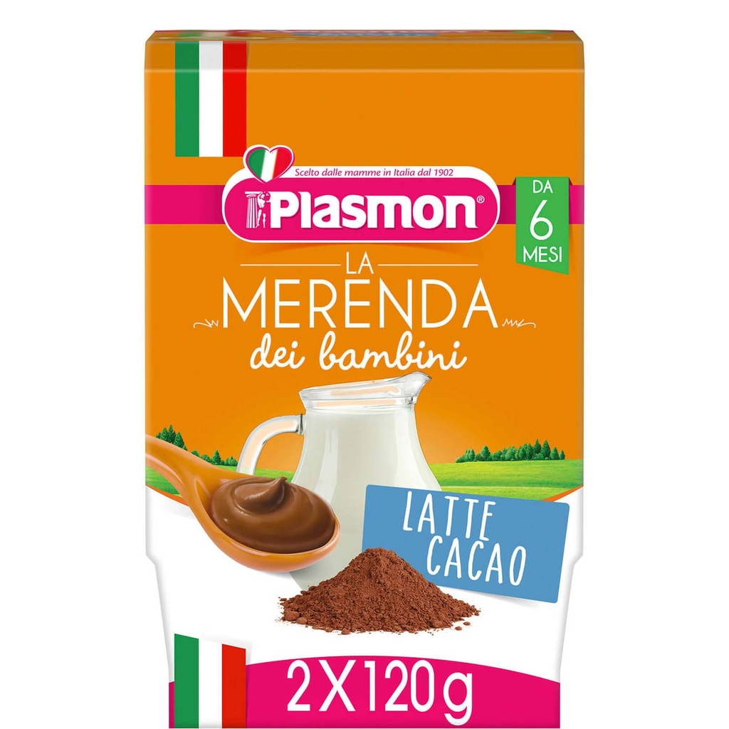 Plasmon La Merenda Latte Cacao x2