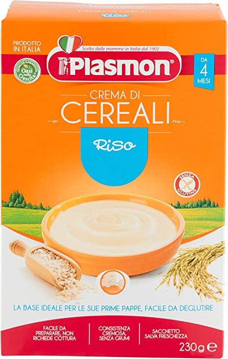 Plasmon crema cereali riso 230g