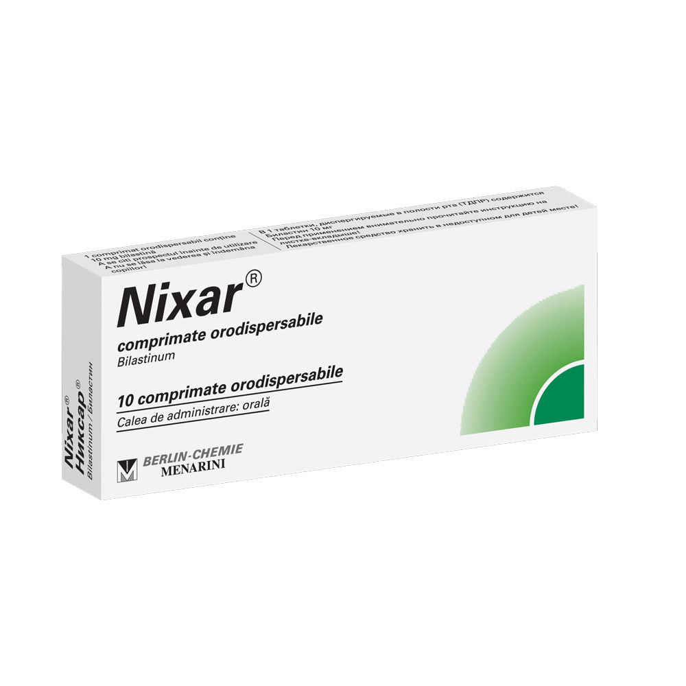 Nixar, Bilastine 20mg, *10tab