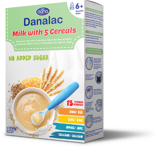 Danalac Milk with 5 Cereals