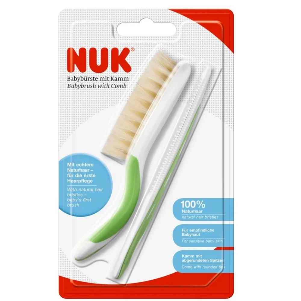 Nuk  baby brush with comb