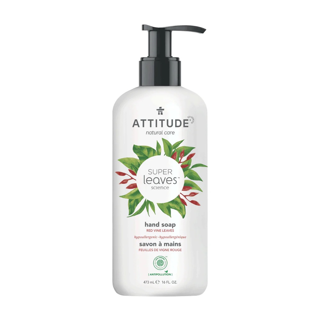 ATTITUDE HAND SOAP RED VINE LEAVE