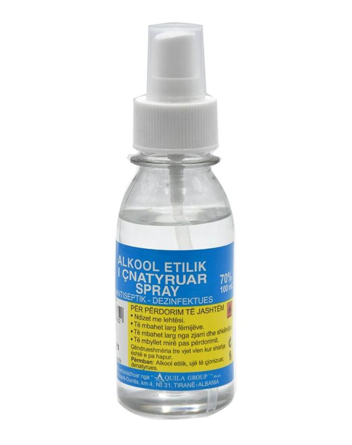 Alkool Etilik 70% Spray * 100ml;