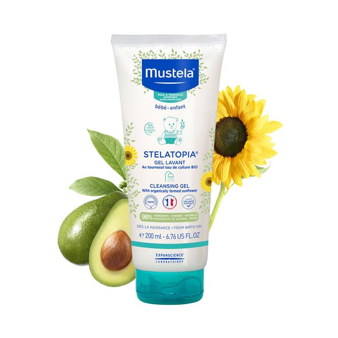 Mustela Stelatopia Gel Lavant