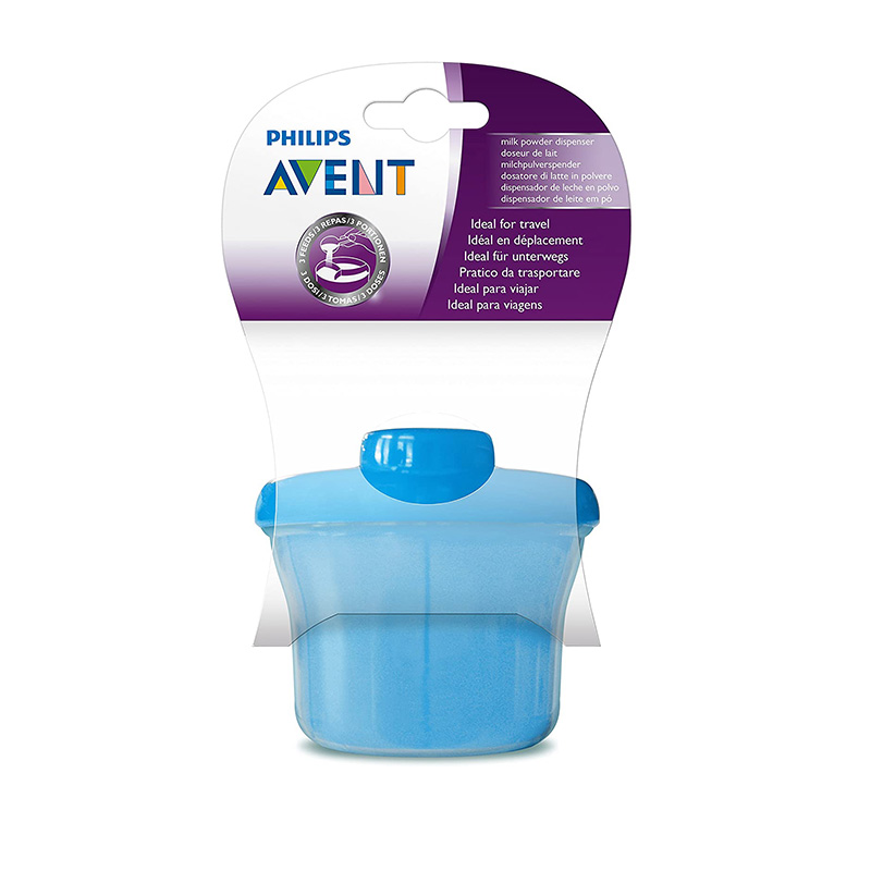 Philips Avent Kuti blu per mbajtjen e qumeshtit pluhur