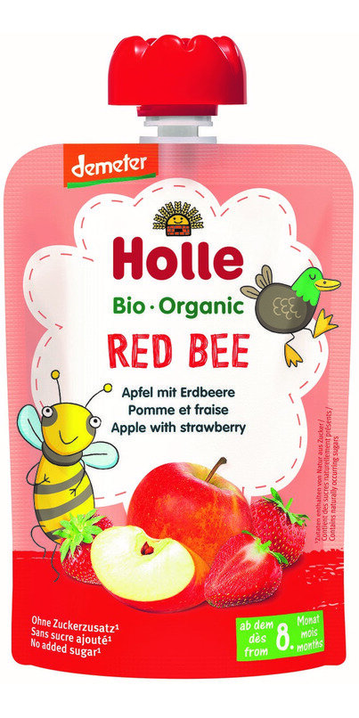 Holle bio-organic red bee 8m+
