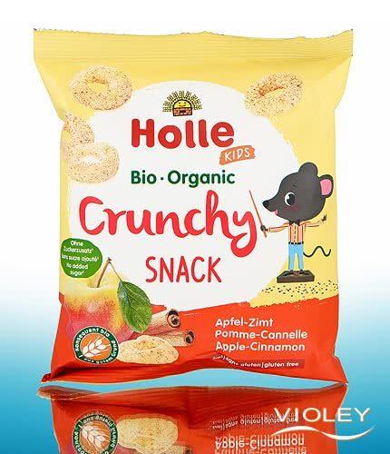 Holle Crunchy Snack Apple-Cinnamon