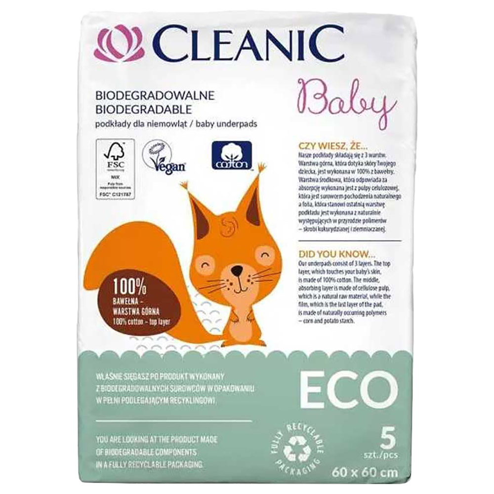 Harper cleanic baby underpads 60x60 *5pcs