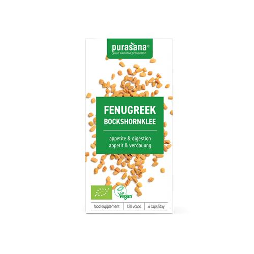 Purasana Fenugreek BIO 330Mg *120Vcaps