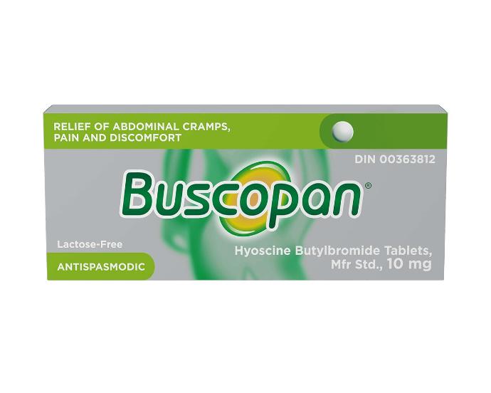 Buscopan,Butylscopolamine Bromide 10 mg