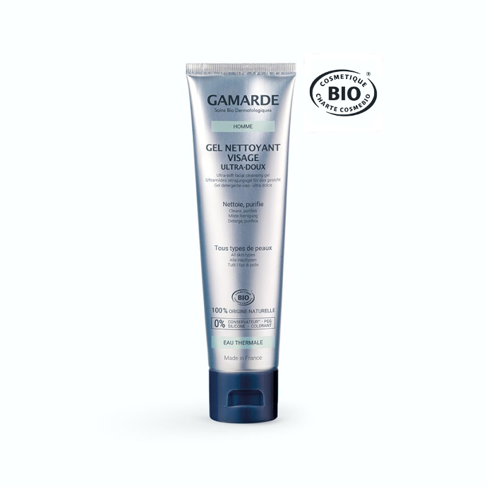 Gamarde Gel Nettoyant Visage Homme 100gr Bio - G550