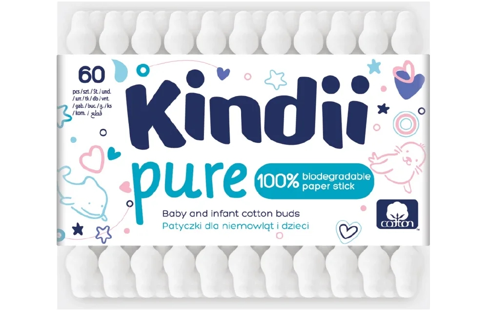 Harper Cotton Buds Kindii Pure 60pcs