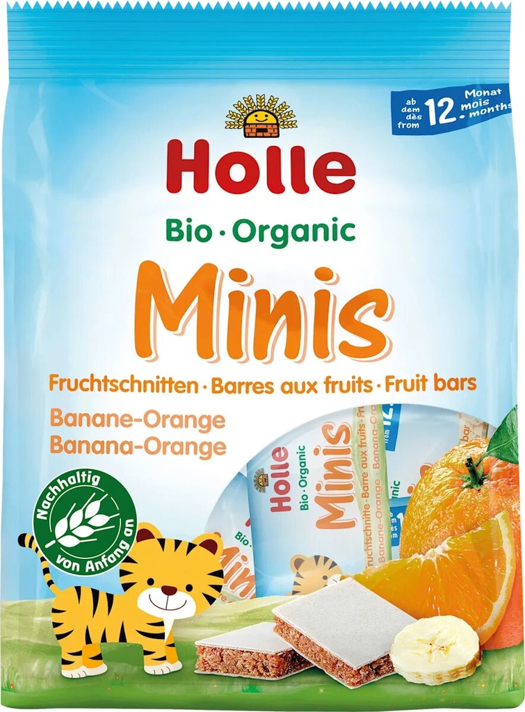 Holle Organic Minis Banana- Orange 12m+