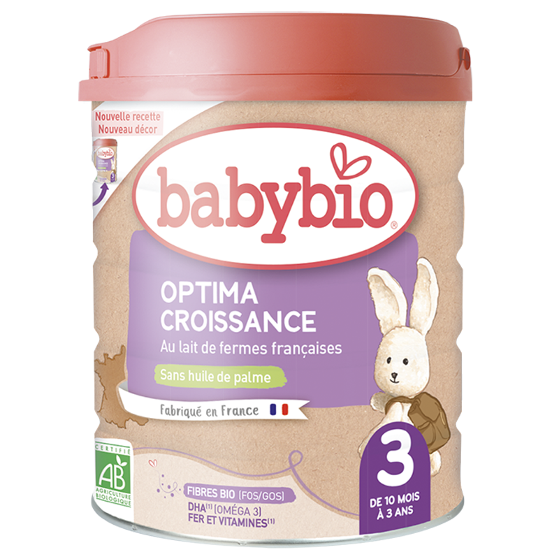 Babybio Optima 3 - Organic +10months