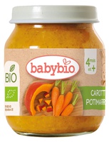 Babybio Pumkin Carrot Jar 130gr +4months