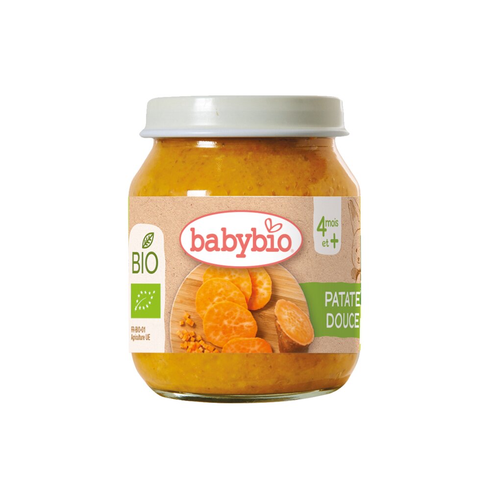 Babybio Sweet Potato Jar Organic 130gr