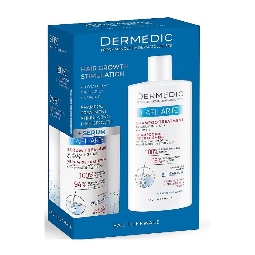 Dermedic Set Capilarte Serum Treatment 150ml+ Shampoo Treatment 300ml