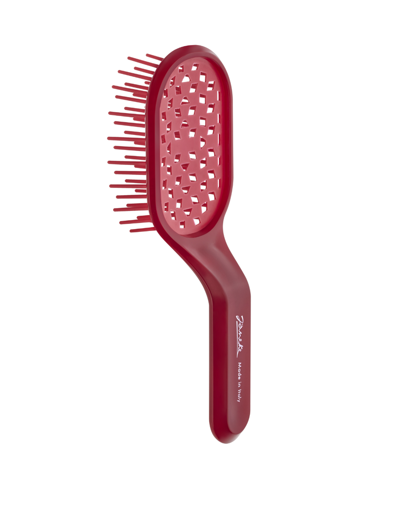 JANEKE CURVY VENTED BRUSH, EXTREME VOLUME BLOWOUTS HAIR BRUSH MAGENTA
