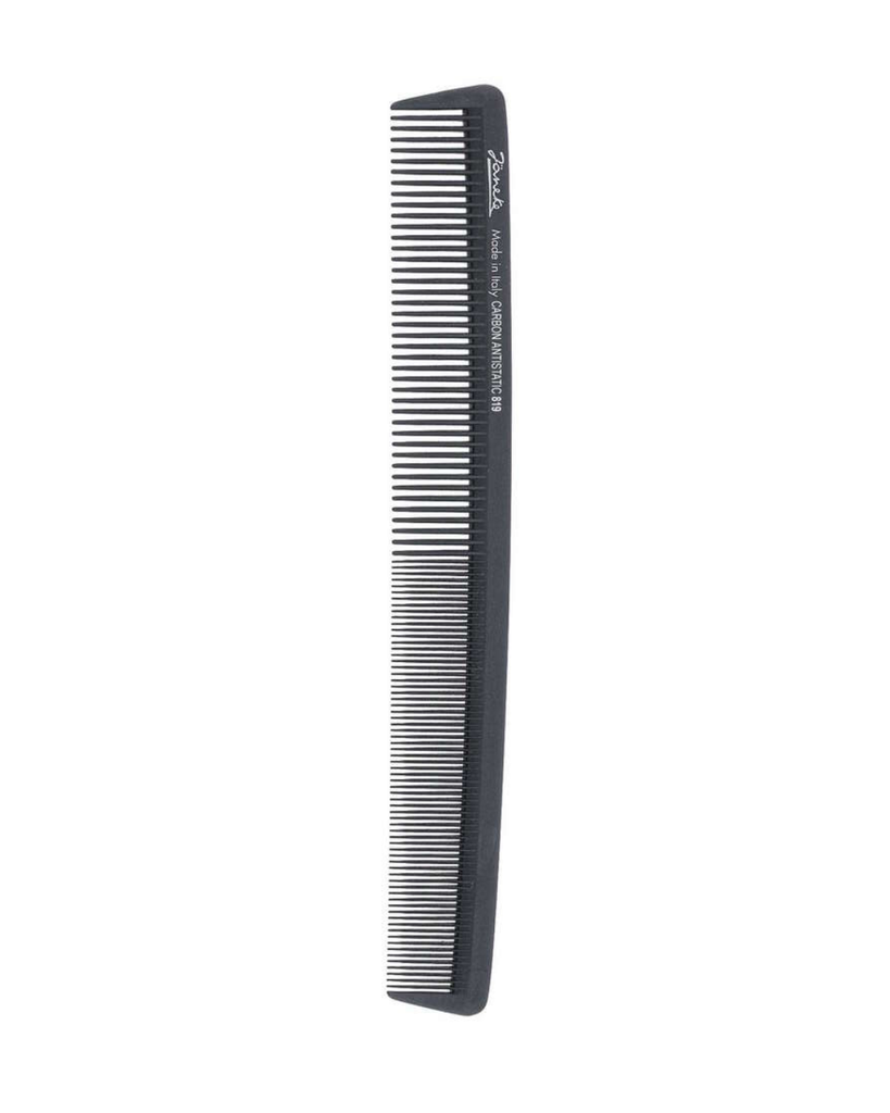 JANEKE PROFESSIONAL COMB, BLACK COLOR, 21,5cm