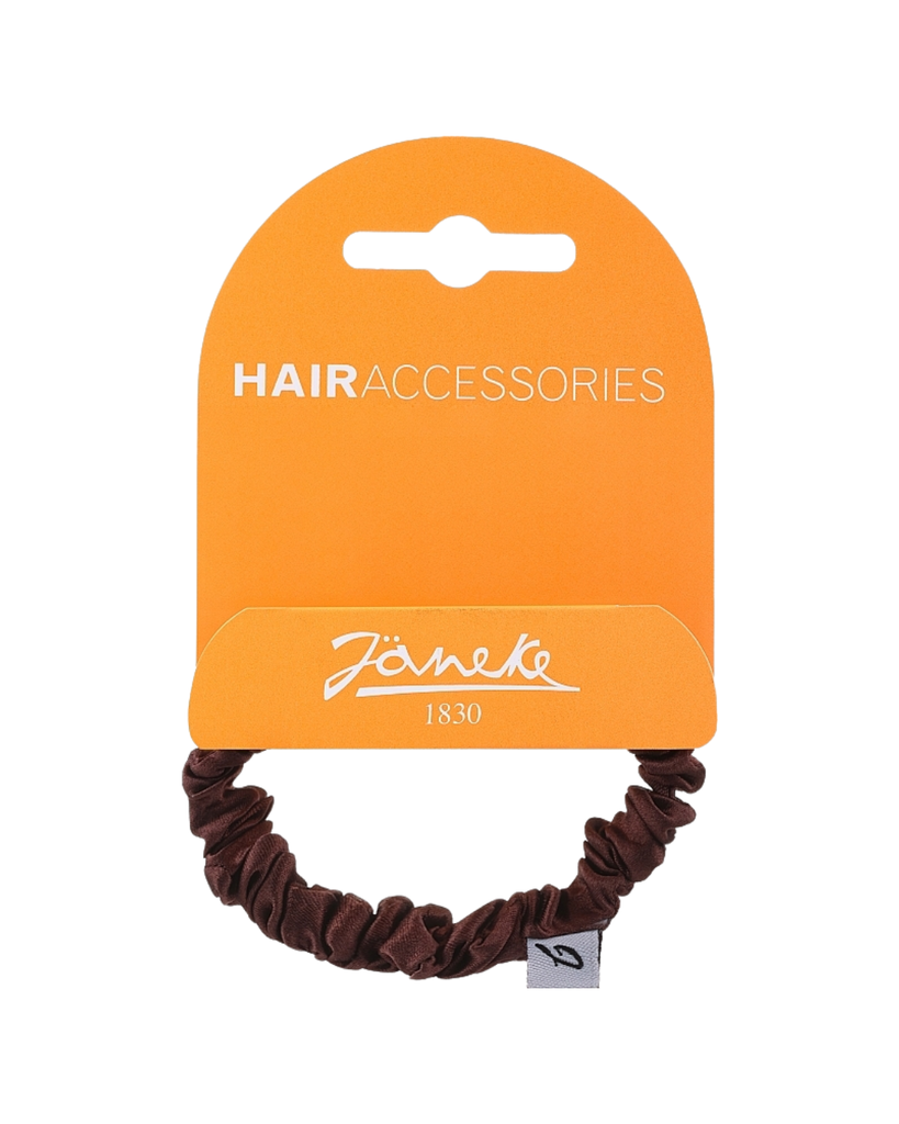 JANEKE SMALL ELASTICO SCRUNCHIE IN BROWN