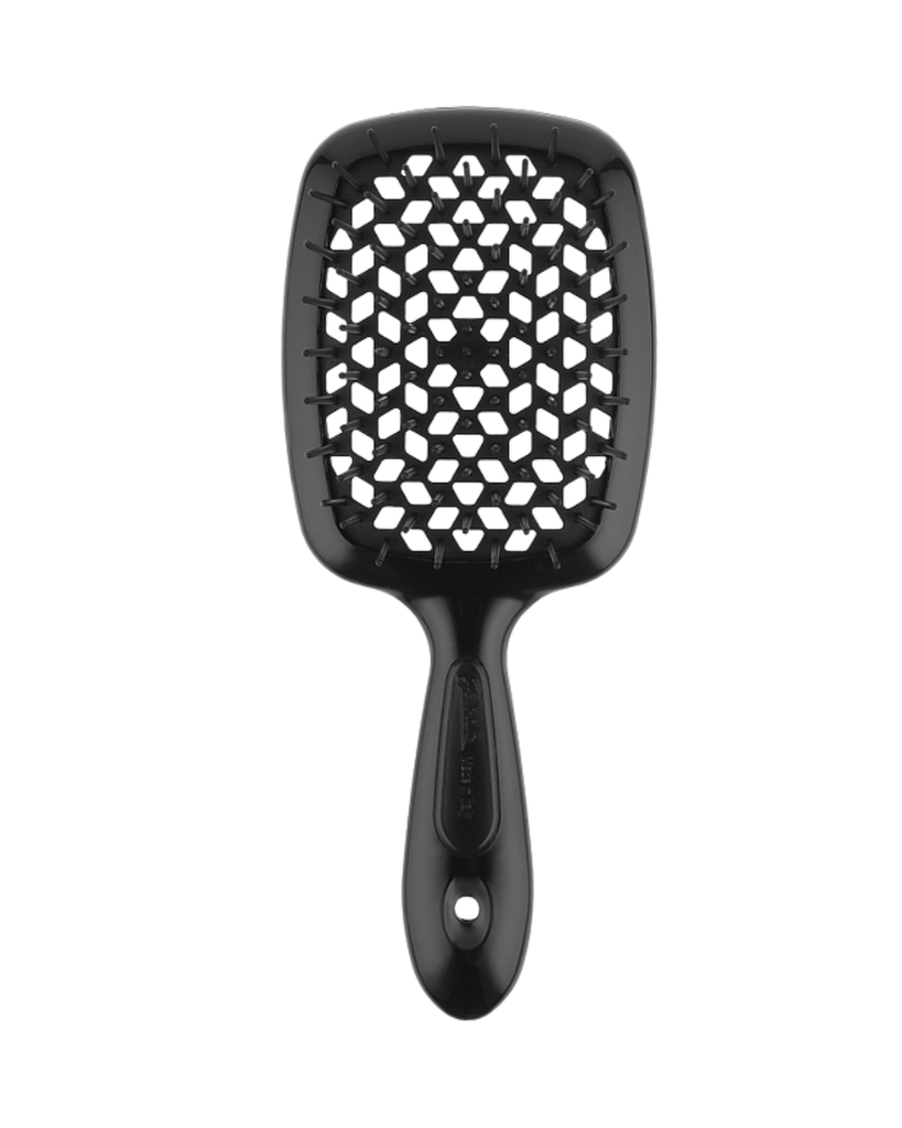 JANEKE SMALL SUPERBRUSH VENTED BRUSH COMPACT VERSION BLACK