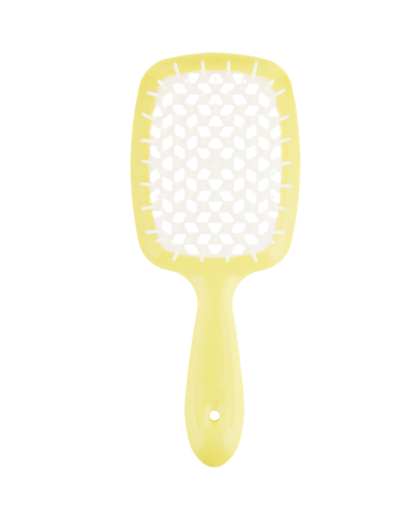 JANEKE SMALL SUPERBRUSH VENTED BRUSH COMPACT VERSION YELLOW PASTEL
