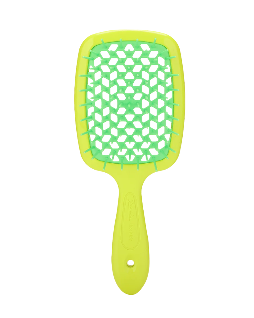 JANEKE SUPERBRUSH VENTED BRUSH WITH SOFT PINS LIME