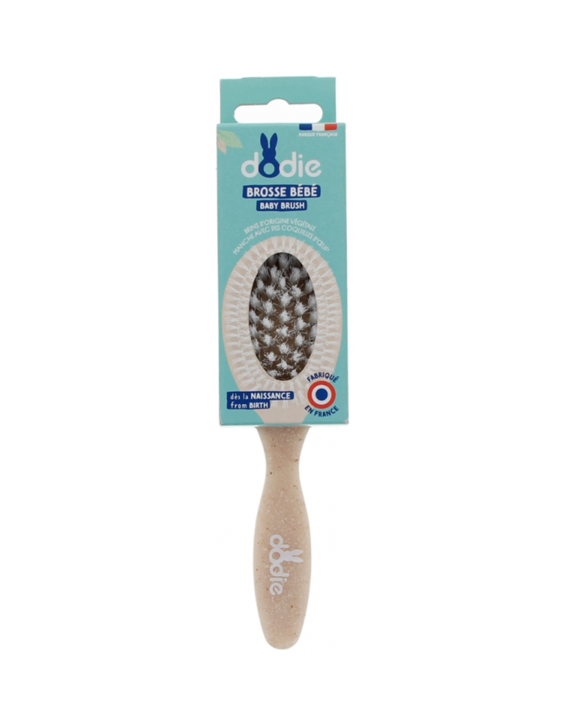 Dodie Baby brush with eggshell handle