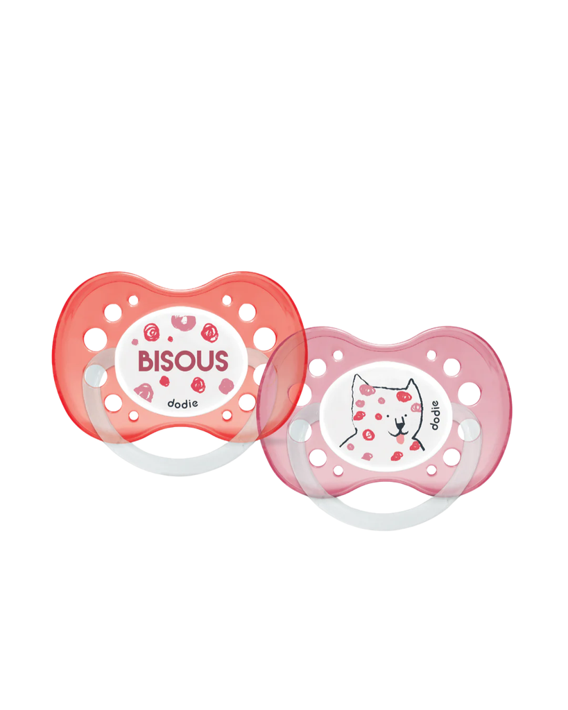 Dodie Soother +18 months DUO FUNNY ANIMALS GIRL A71