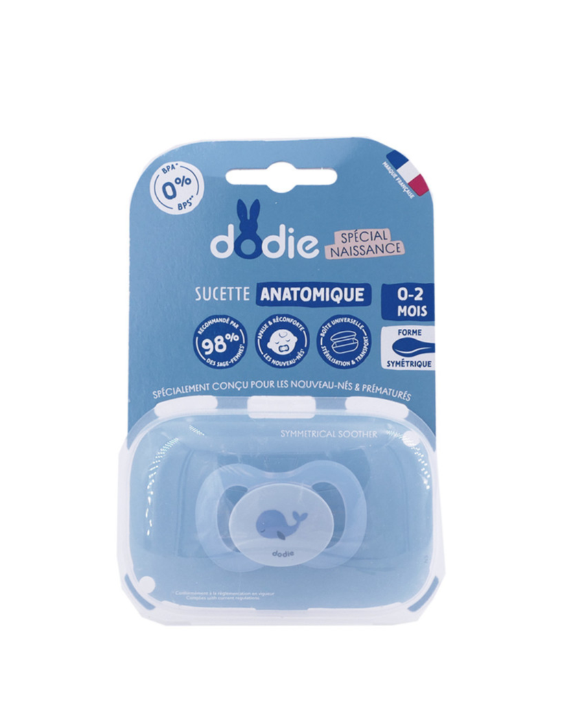 Dodie Soother 0-2 months NEW BORN Blue N5