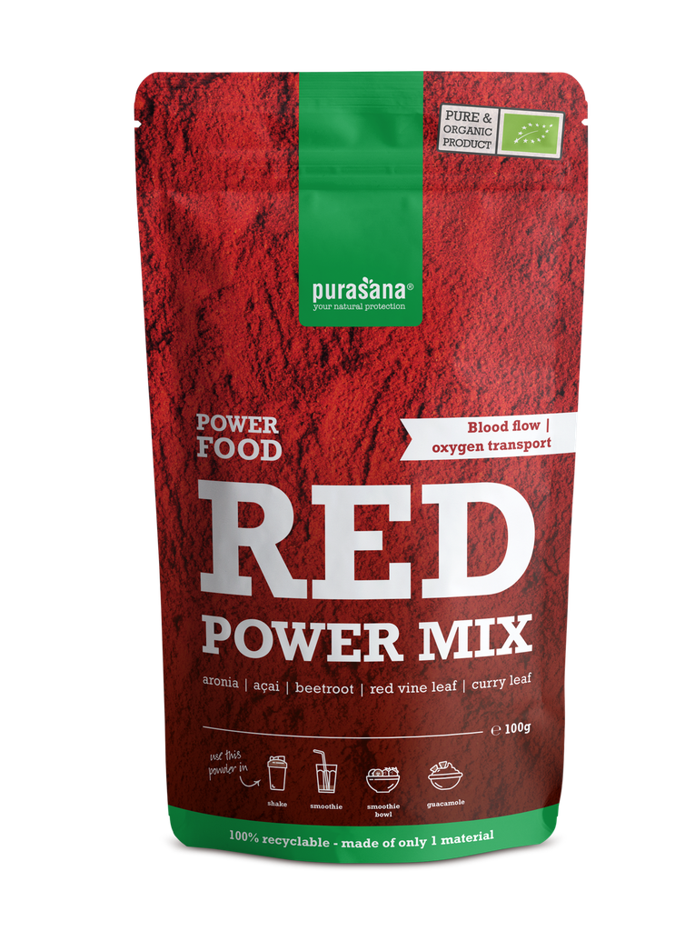 Purasana Red Powder Mix 100g Bio - PURASM26