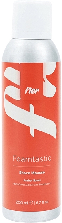Fler Foamtastic Amber Shave Mousse