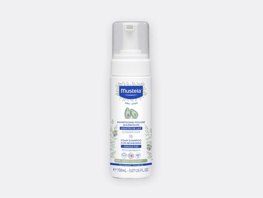 [3504105028602] Mustela shampooing mousse nourisson *150ml