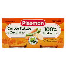 Plasmon Me Perime Carote Patate Zuchine 2x80g