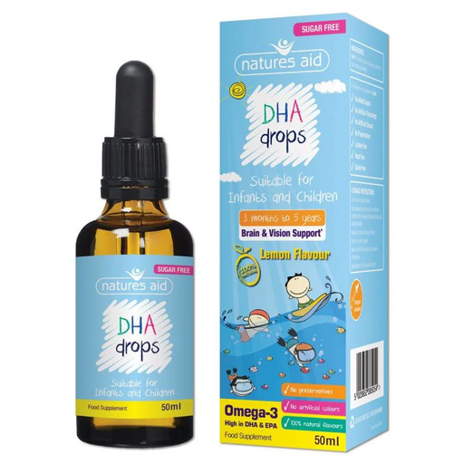 [5023652385054] Mini Drops DHA Natures Aid DHA Omega 3