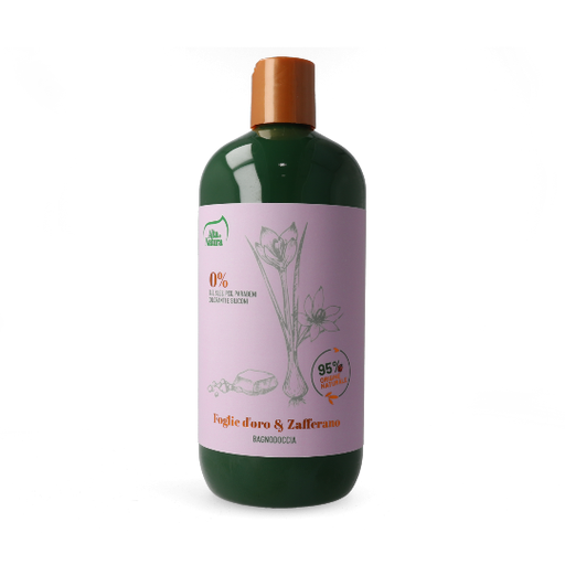 [bf506] Alta Natura Bagnodoccia Foglie Doro & Zafferano * 500ml