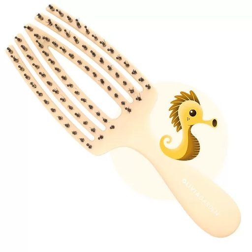 Olivia Garden Fingerbrush Kids Mini Yellow