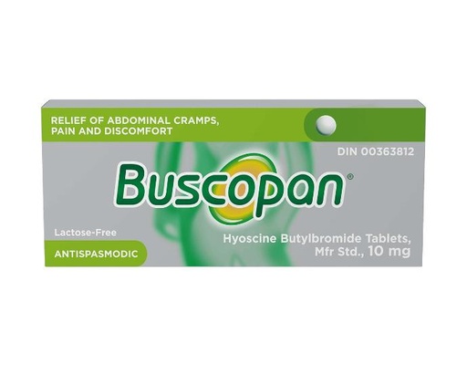 [7/501] Buscopan,Butylscopolamine Bromide 10 mg