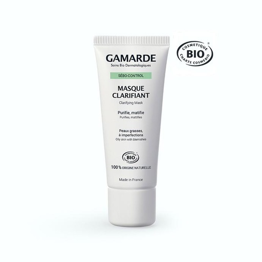 [G701] Gamarde Masque Clarifiant 40gr Bio