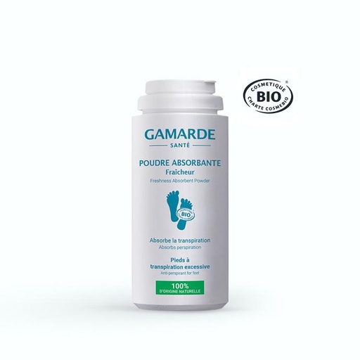 [G455] Gamarde Poudre Absorbante Fraicheur 35gr Bio