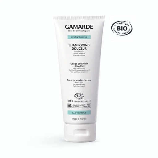 [G659] Gamarde Shampooing Douceur Usage Quotidien 200g Bio- G659