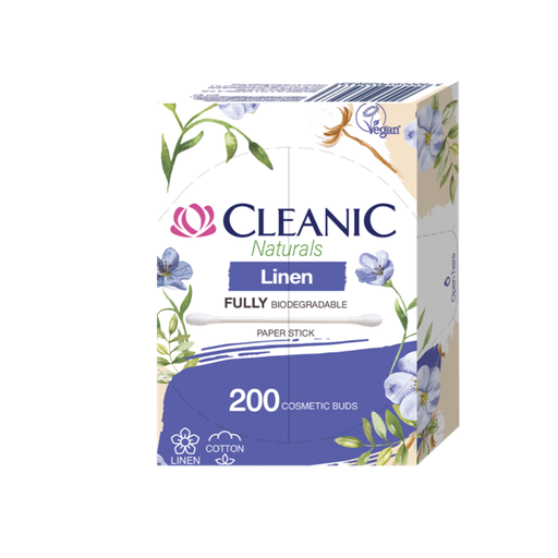 Harper Cleanic Naturals Linen Buds 200 pcs
