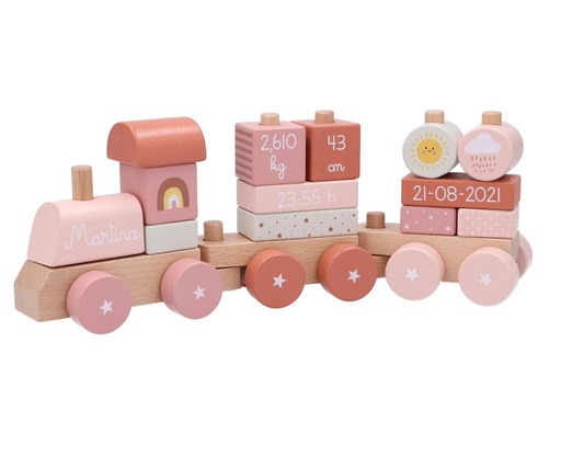 [8434149873218] Tutete Wooden Train Sunset