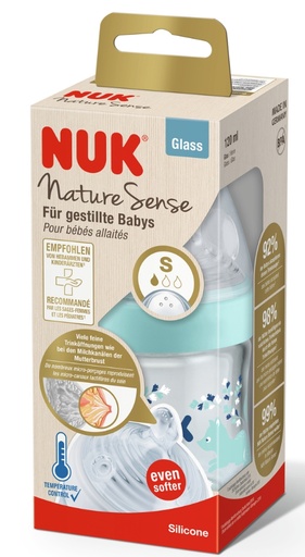 NUK Shishe qelqi Nature Sense *120ml