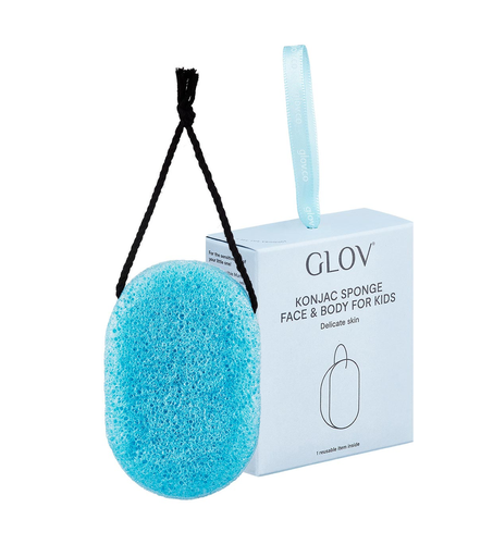 GLOV Konjac Blue for kids Delicate skin