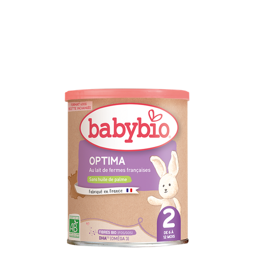 [59032] Babybio Optima 2-Organic +6 months *400 gr