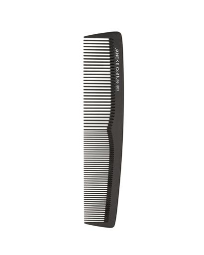 [57803] JANEKE PROFESSIONAL TOILET COMB, BLACK COLOR, 20cm