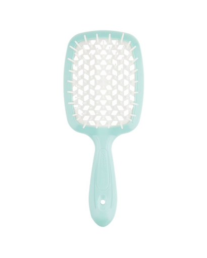 [93SP226 TSE] JANEKE SUPERBRUSH VENTED BRUSH WITH SOFT PINS TURQUOISE PASTEL
