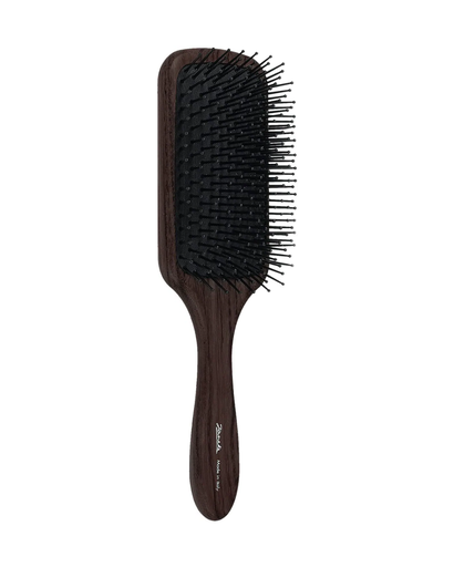 [SP94BK] JANEKE WALNUTS WOOD HAIR-BRUSH 24 cm