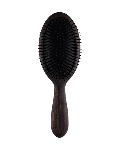 [SP22BK] JANEKE WALNUTS WOOD HAIR-BRUSH 24 cm